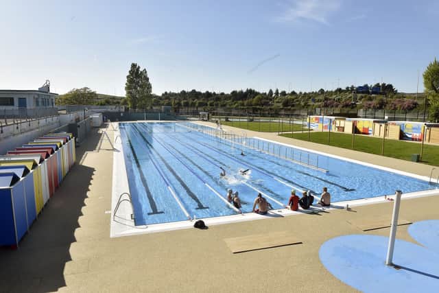 Members and swimming groups were given a preview swim ahead of the opening at Hilsea Lido in Portsmouth, on Friday, April 24. 2026.

Picture: Sarah Standing (240426-380)