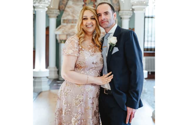 Mandy Edwards and her husband Tony