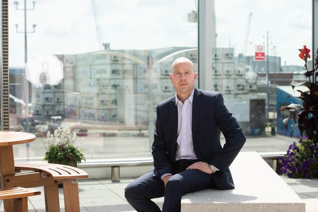 Pictured: Mike Sellers, port director at Portsmouth International Port.