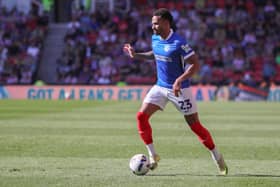 Pompey's Josh Murphy. Pic: Alun Roberts/ProSportsImages