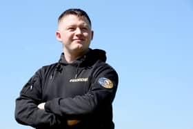 Jordan Folkard (30) from Sullivan Way, Purbrook, is looking to spread the word of his #RadioCheck mission to raise awareness of mental health and the importance of checking in with loved ones, friends and strangers. 
