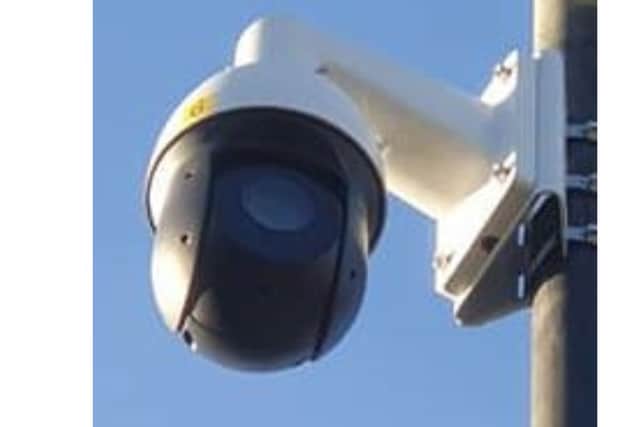 A new CCTV camera has been installed on the roundabout by Lakeside and King George V Playing Fields