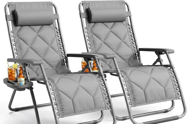 Amazon also has matching chairs - but the deal ends in just a few hours