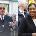 Friction as Reform leader, Nigel Farage, and Conservative leader, Kemi Badenoch, trade verbal blows during their Hampshire visit on May 1, 2026. 

Picture Credit: Sarah Standing and Habibur Rahman 
