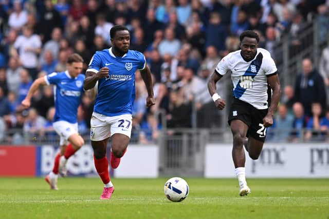 Milli Alli made 21 appearances for Pompey, scoring once. Picture: Graham Hunt