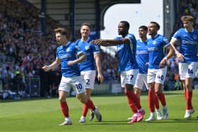 Adria Segecic grabbed his 11th of the season in Pompey's 1-1 draw with Birmingham. Picture: Graham Hunt/ProSportsImages