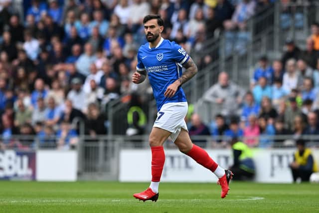 Marlon Pack made his 35th appearance of the season in Pompey's 1-1 draw with Birmingham. Picture: Graham Hunt/ProSportsImages