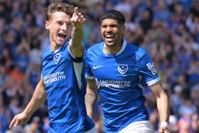 Adrian Segečić has finished the season as Pompey's top scorer with 11 goals