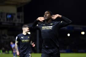 Pompey have been linked with Plymouth Argyle striker Bim Pepple.