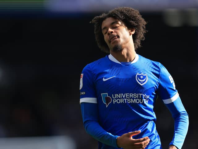 Harvey Blair has started eight games in two years at Fratton Park. Picture: Simon Roe/ProSportsImages
