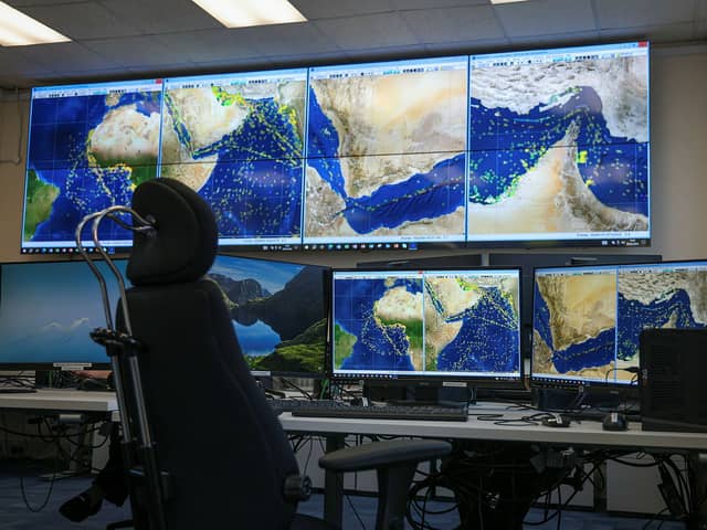 United Kingdom Maritime Trade Operations (UKMTO) is a small team which answers ‘999 calls’ from ships in the Red Sea/Gulf/Indian Ocean under attack from Houthi rebels, pirates and terrorists, as well as deals with fires and sinkings.
Calls to the centre have risen by 4 times since October.