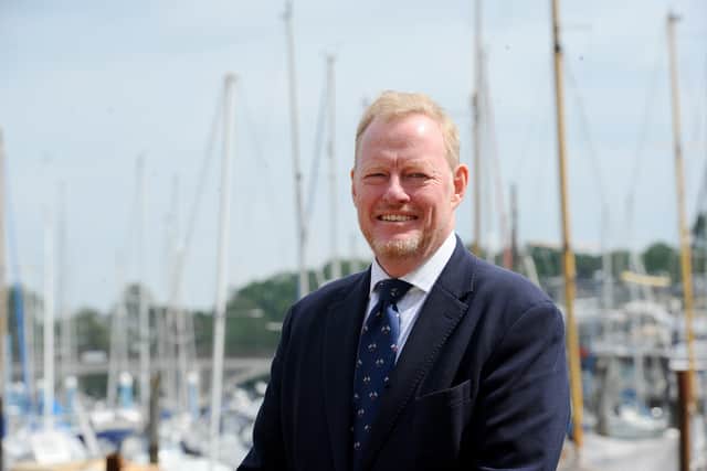 Pictured is: Rex Cox, of Southsea, is the chair of the Coastal Forces Heritage Trust. He served in the Royal Navy for 36 years, reaching the rank of Rear Admiral.