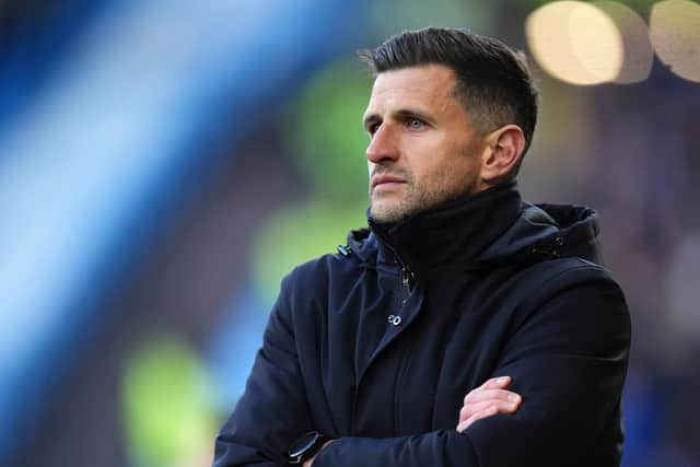John Mousinho believes Pompey have too many centre-halves on their books. Picture: Mike Egerton/PA Wire