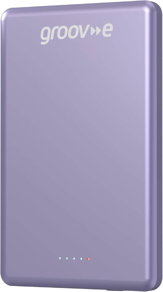 Groov-e 5,000mAh Portable Magnetic Wireless Charger