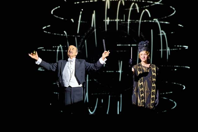 David Haig as Conan Doyle with Claire Price as his wife Jean in Magic at Chichester Festival Theatre.