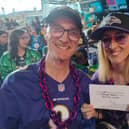 Jamie Pembroke was flown to the NFL Draft 2026 in Pittsburgh, with her dad Gary Pembroke, after winning Baltimore Ravens' International Fan of the Year.