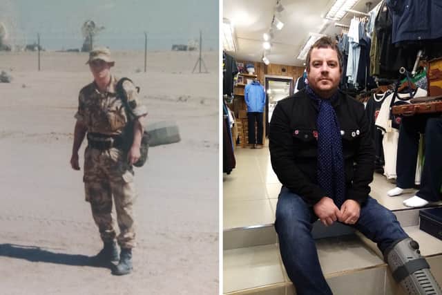 Army veteran Andrew Hollins has organised a gig in aid of the Royal British Legion.