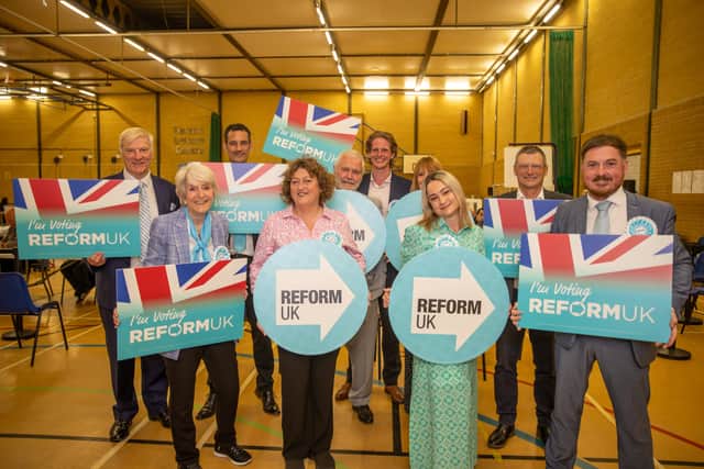 Reform Candidates at the Havant count