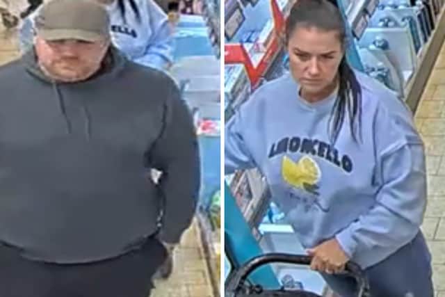 Police are looking to track down a man and a woman after £500 of medicine was stolen from Lidl in Newgate Lane, Fareham.