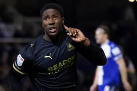 Plymouth striker Bim Pepple