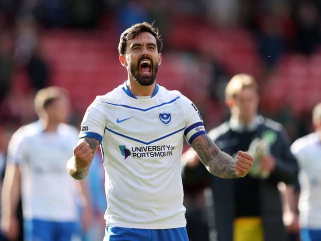 Pompey skipper Marlon Pack has signed a new one-year deal at Fratton Park. Pic: Getty