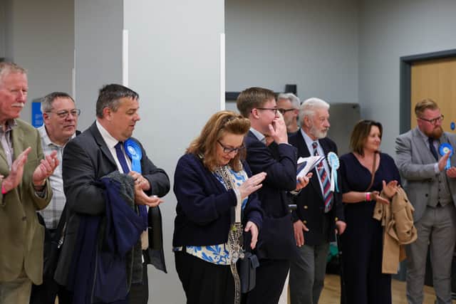 Very few councillors are actually still at the count in Gosport - the vast majority have gone home instead.