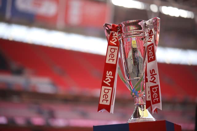 EFL play-offs.