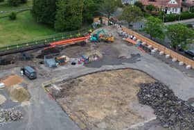 Construction work has officially started at Bransbury Park after months of preparatory work. 

Picture: Habibur Rahman