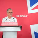 Sir Keir Starmer delivering a speech