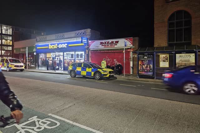 A distressed woman was found in Fratton Road 