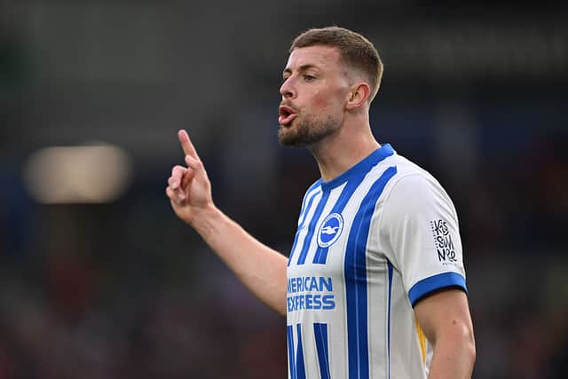 Adam Webster left Brighton last month after seven years with the Premier League club. Picture: Getty Images