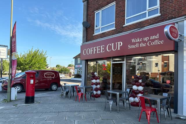 Coffee Cup in Hambledon Parade, Waterlooville