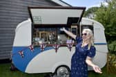 Queenie's has now re-launched her travelling caravan after closing her tearoom earlier this year. 

Pictured: Queenie Butler-Hoskins.

Picture: Sarah Standing (120526-1747)