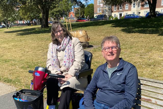 Graham and Linda Moss at Canoe Lake