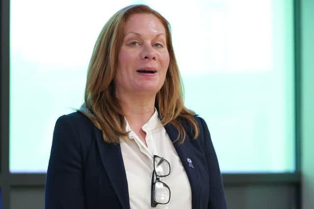 Conservative group leader in Gosport, Cllr Zoe Huggins.