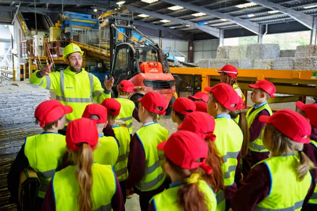 The facility has capacity to take in over 105,000 tonnes of recycled paper annually