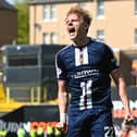 Dundee's Pompey target Luke Graham is wanted by teams across Europe. Pic: SNS Group.