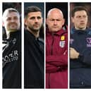 From left to right: Michael Skubala, John Mousinho, Lee Carsley and Tommy Elphick are all in the next Bristol City boss betting.