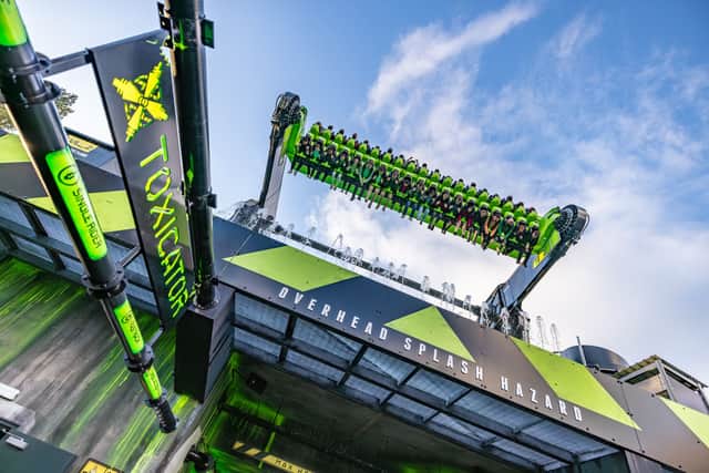 All of the biggest rides will be operating later