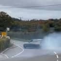 Bradley Parson lost control while attempting to drift and crashed into a hedge in West Meon.