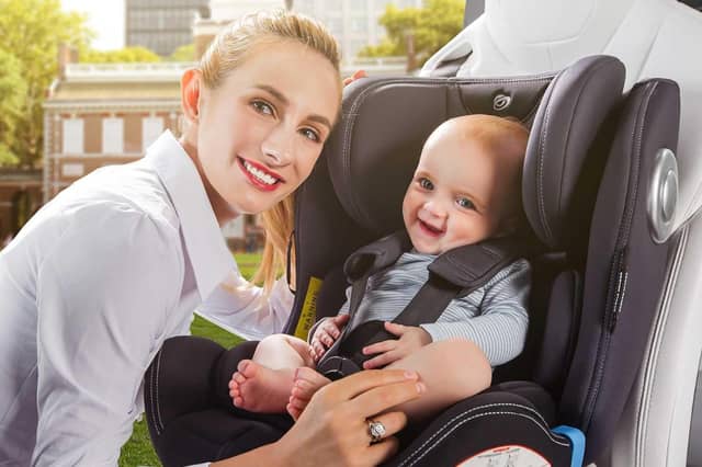 The globalkids 360 rotating ISOFIX child car seat is currently discounted in Amazon’s latest parenting deal.