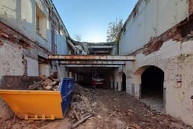 Extensive enabling works have been completed as the development of the old Royal Navy Rum Store in Gosport proceeds.