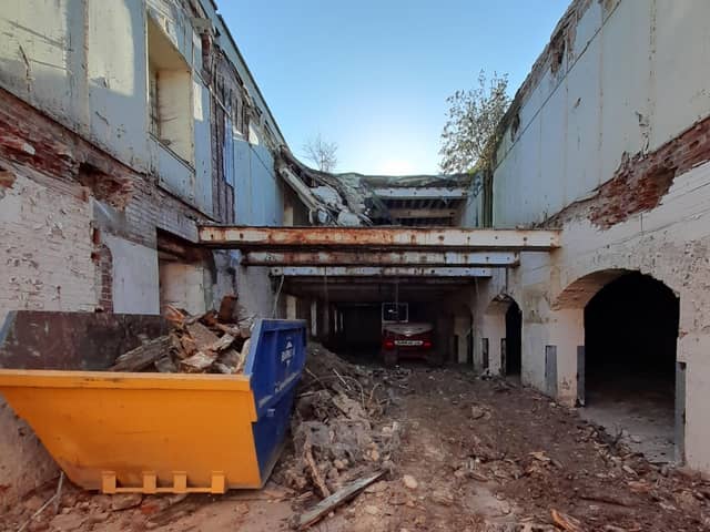 Extensive enabling works have been completed as the development of the old Royal Navy Rum Store in Gosport proceeds.