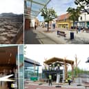 Scenes from the demolition of Whiteley Village and the building of Whiteley Shopping Centre from 2011 to 2013, including Denise van Outen opening mamas and Papas  