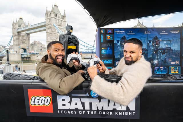 Ashley and Jordan Banjo went head-to-head on LEGO Batman: Legacy of the Dark Knight.