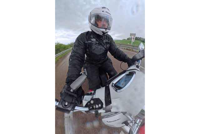 Pompey to Pompeii on a Vespa