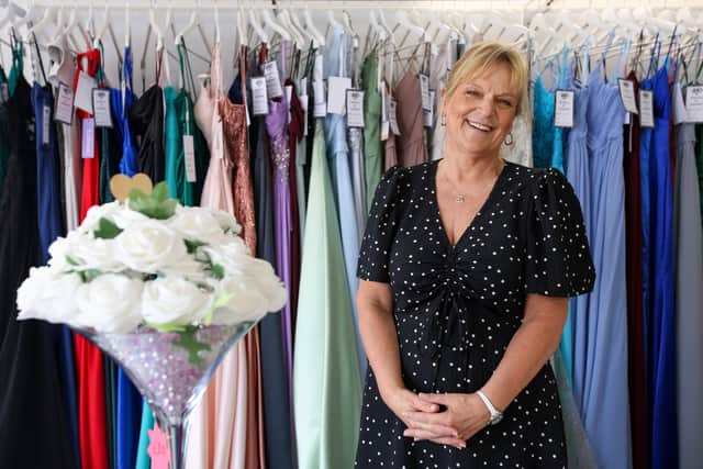 Susan's bridal shop in Stoke Road, Gosport, is closing down at the end of the month. Pictured is owner, Beverley Thorne.