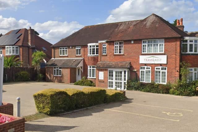 The former Travel Rest hotel on The Avenue, Fareham
