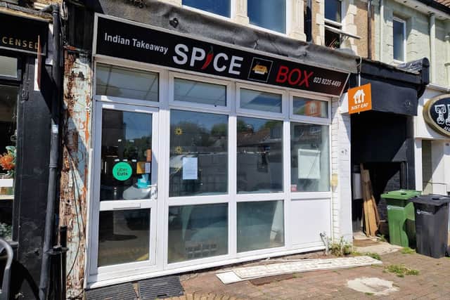 Spice Box in Winter Road, Southsea, has been closed via court order following a mice infestation.