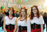 Lucy, Roxy and Gabi representing Poland.

